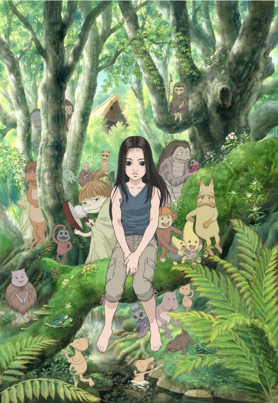 Kadras iš animacinio filmo "Mijori ir šventoji giria"