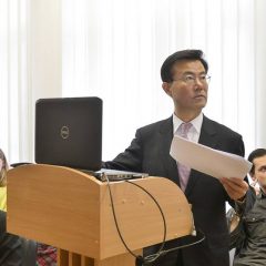 Pietų Korėjos ambasadoriaus Choi Sung-joo paskaita Lietuvoje